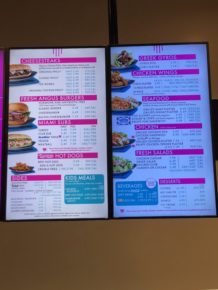 Menu - Miami Grill photo 2